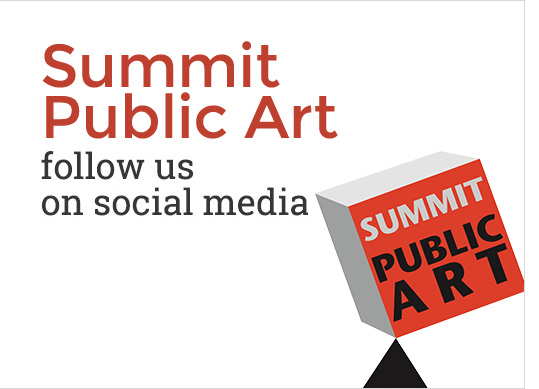 Summit Public Art: follow us on social media