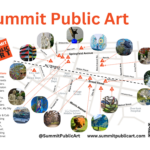 Summit Public Art Installations: Guided Map, as of 2023-09